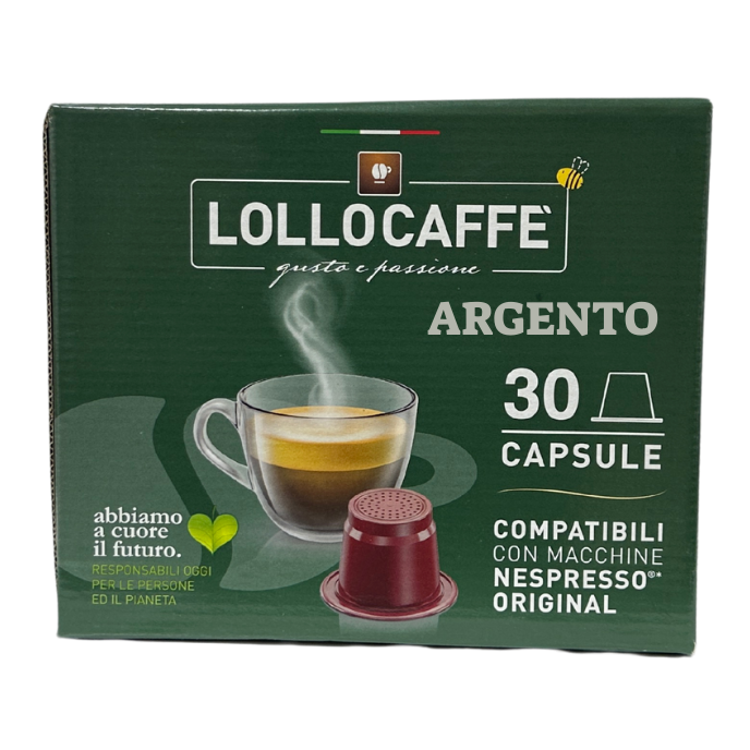 קפסולות קפה LOLLO CAFFE ARGENTO