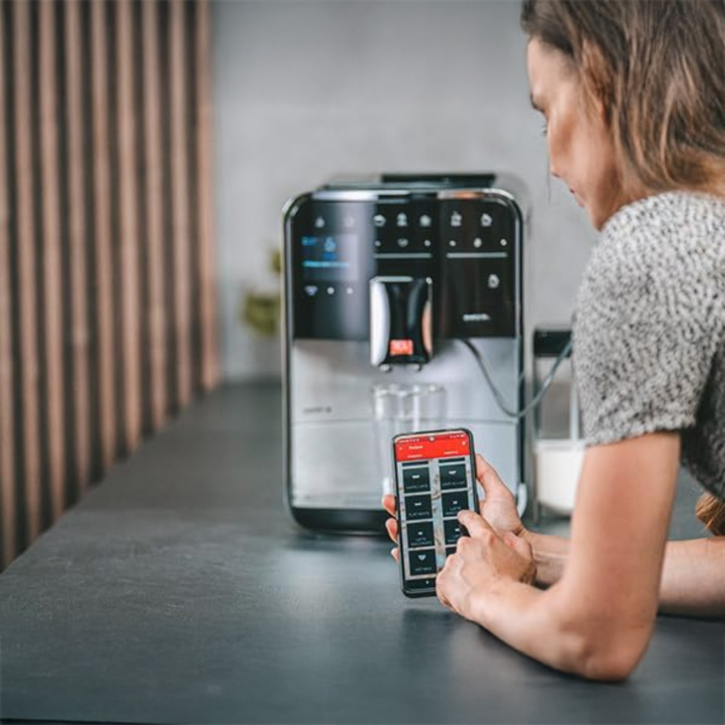 מכונת קפה אוטומטית Melitta Barista T Smart Silver F83/0-101