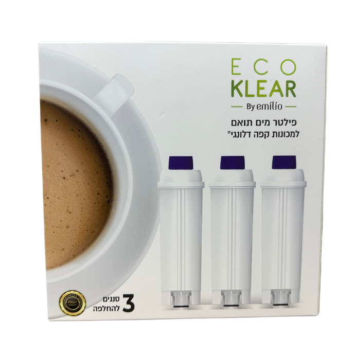 Eco klear פילטר מים תואם מכונות דהלונגי