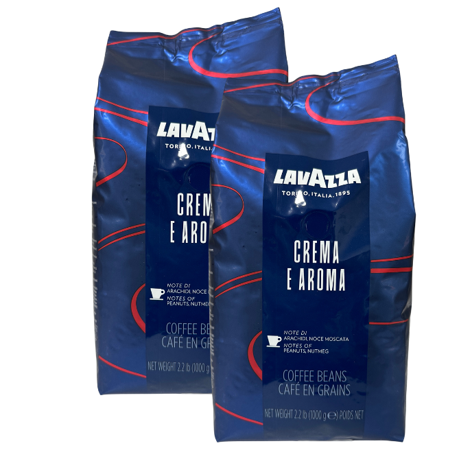 Two Lavazza CREMA E AROMA