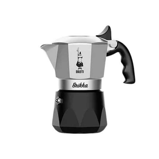 Bialetti Brikka – מקינטה 2 כוסות עם Doppia Crema