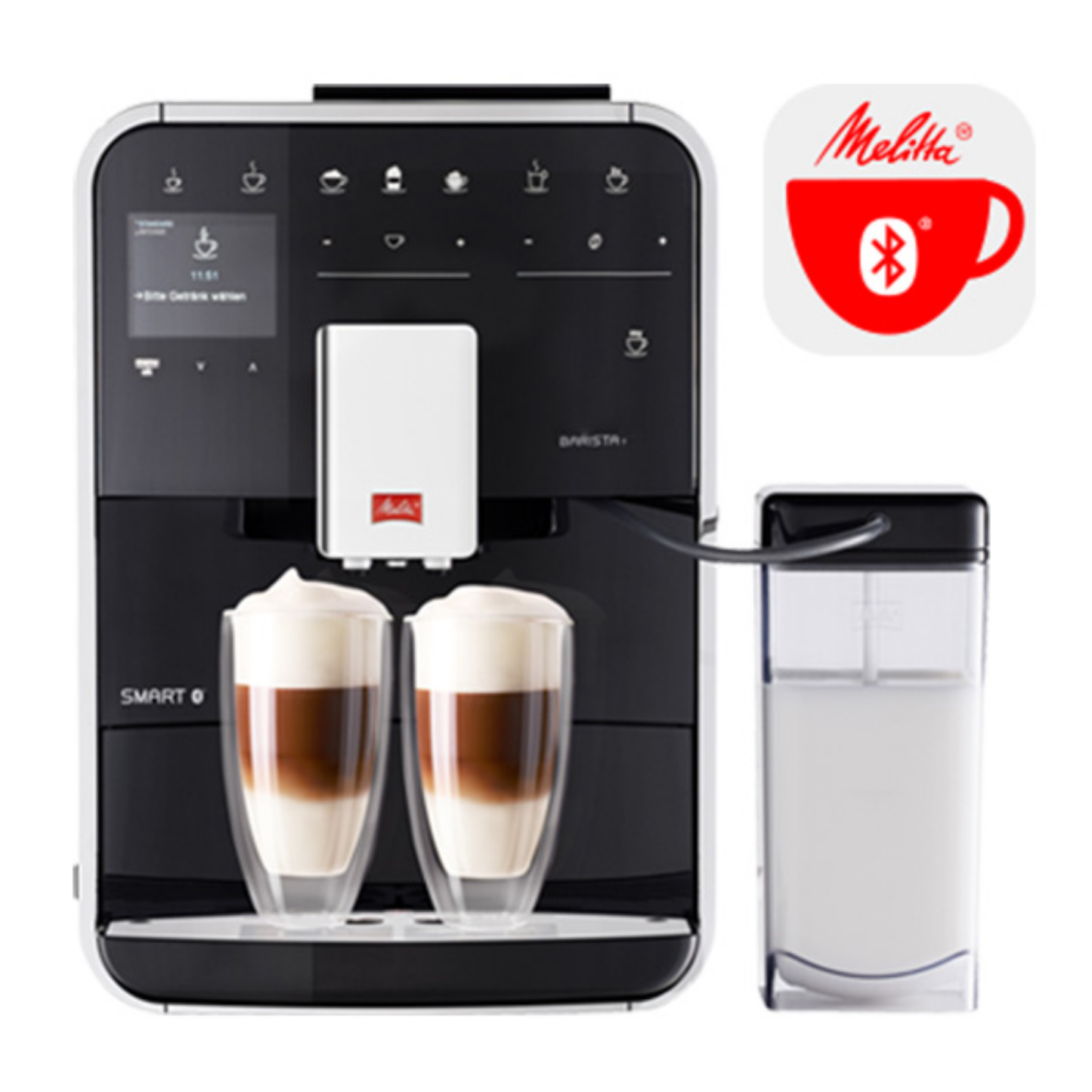 מכונת קפה אוטומטית Melitta Barista T Smart Black F83/0-102