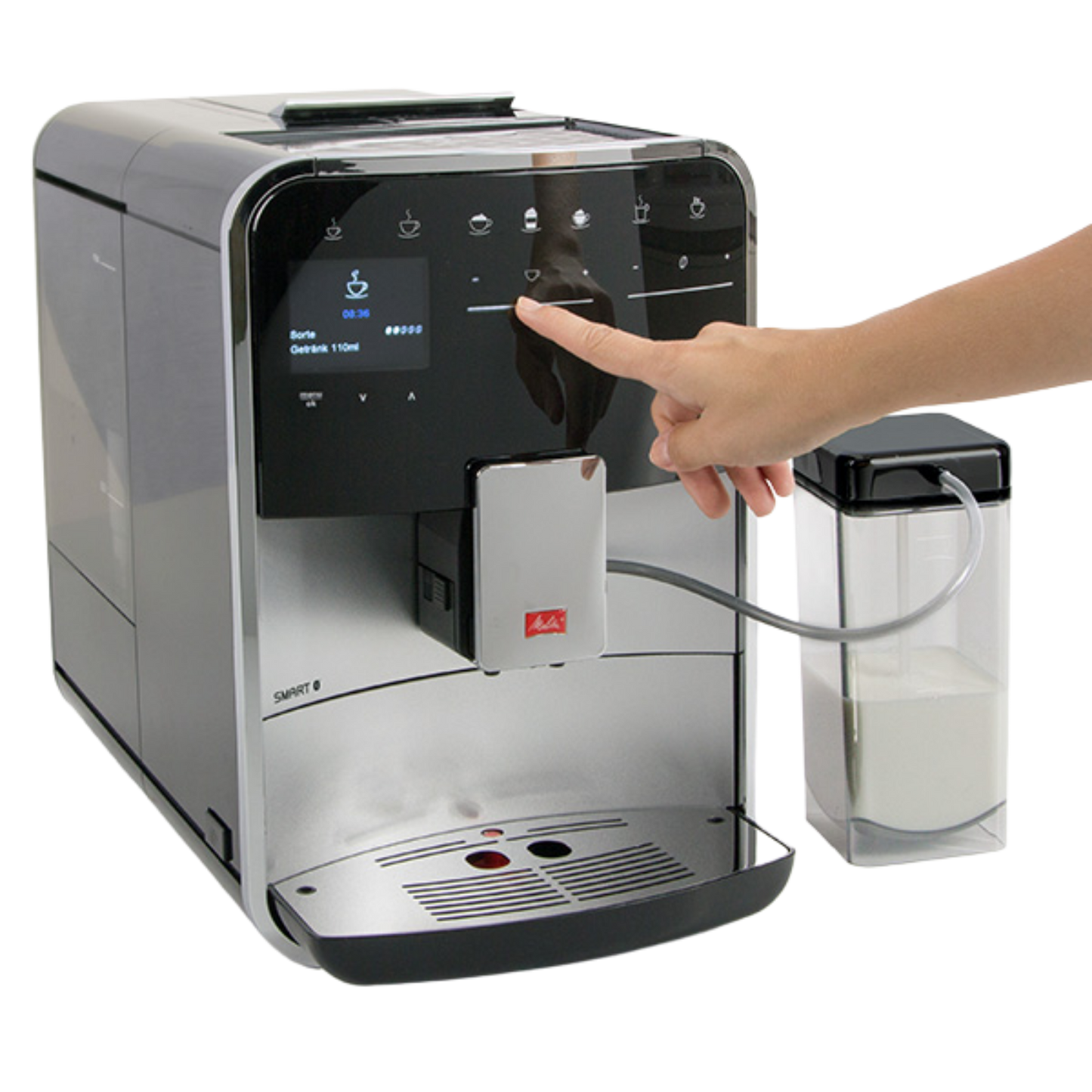 מכונת קפה אוטומטית Melitta Barista T Smart Silver F83/0-101