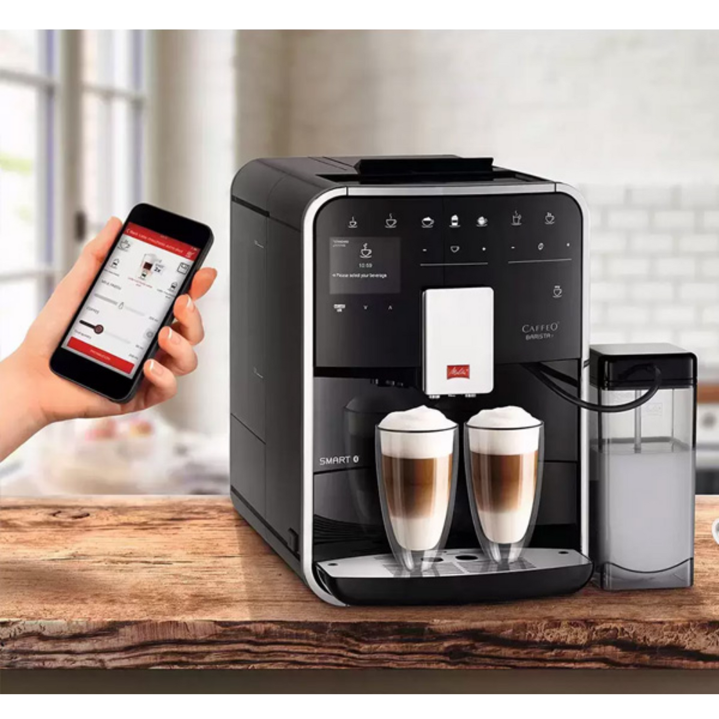 מכונת קפה אוטומטית Melitta Barista T Smart Black F83/0-102