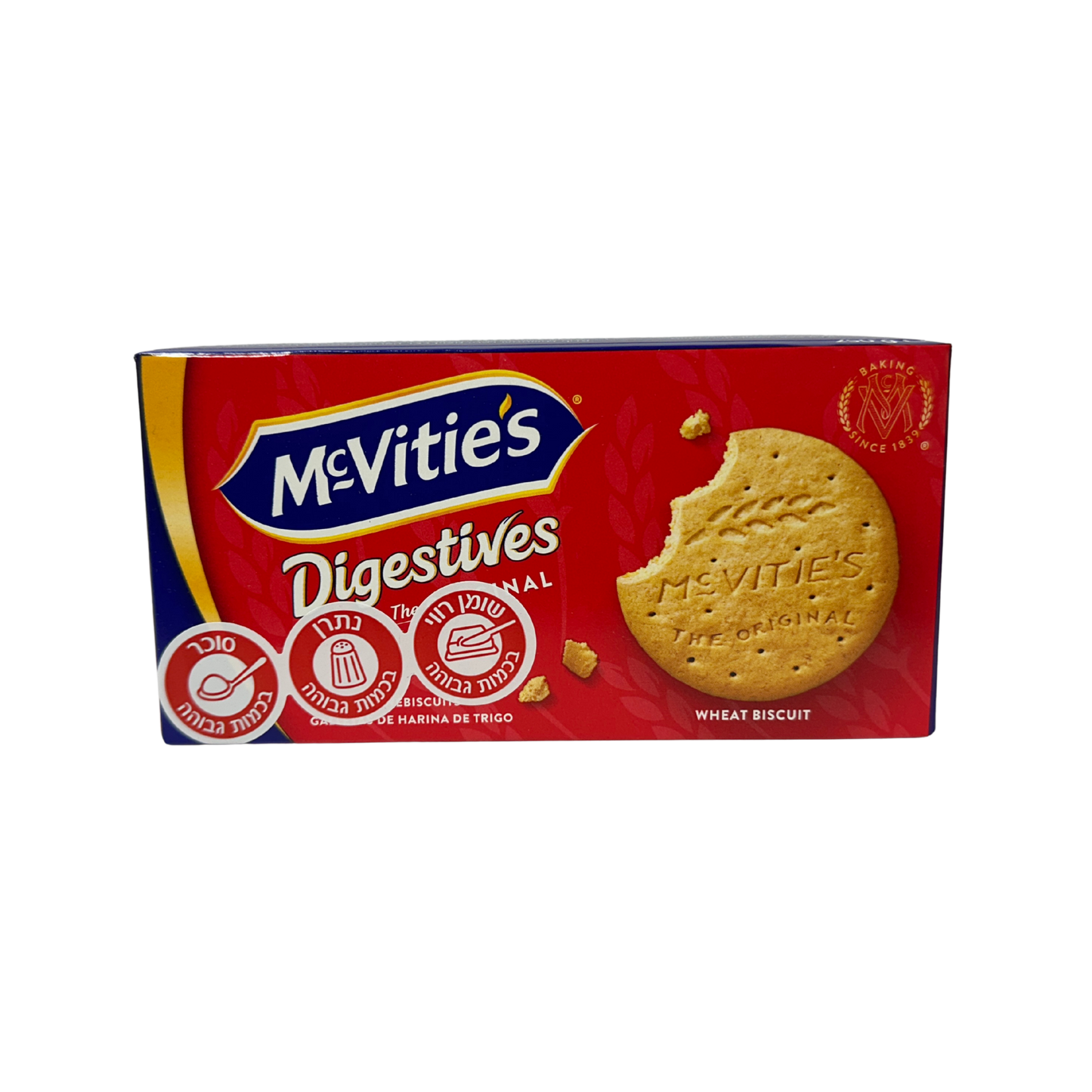 McVitie's Digestives - ביסקוויט חיטה קלאסי